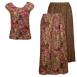 Paisley Raspberry Reversible Skirt - Paisley Raspberry Cap Paisley Raspberry Reversible Skirt - Paisley Raspberry Cap