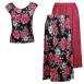 Pink Floral Reversible Skirt - Pink Floral Cap Pink Floral Reversible Skirt - Pink Floral Cap