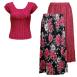 Pink Floral Reversible Skirt - Pink Cap Pink Floral Reversible Skirt - Pink Cap