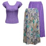 Sets Magic Crush Silky Touch - Cap / Skirt - Purple Daydream Reversible Skirt - Purple Cap