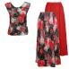 Spray of Roses Reversible Skirt - Spray of Roses Cap Spray of Roses Reversible Skirt - Spray of Roses Cap