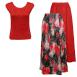 Spray of Roses Reversible Skirt - Red Cap Spray of Roses Reversible Skirt - Red Cap