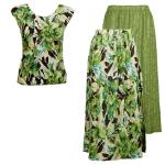 Sets Magic Crush Silky Touch - Cap / Skirt - Tropical Green Reversible Skirt - Tropical Green Cap