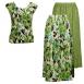 Tropical Green Reversible Skirt - Tropical Green Cap Tropical Green Reversible Skirt - Tropical Green Cap