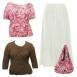 Batik Pink Blush - Brown - Ivory Batik Pink Blush - Brown - Ivory