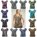 Silky Touch - Cap Sleeve Prints (S-L)