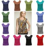 Silky Touch - Cap Sleeve Solids (XL-2X)