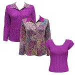 Sets Magic Crush - Reversible Jacket / Cap - Paisley Magenta-Teal - Orchid