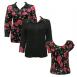 Black with Roses