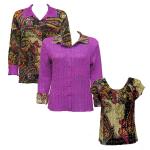 Sets Magic Crush - Reversible Jacket / Cap - Paisley Plaid Magenta