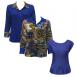 Paisley Plaid Royal - Solid Royal
