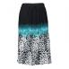 Leopard Border Black-Teal