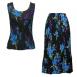 Black-Blue Floral Black-Blue Floral