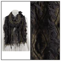 Scarves - Loose Loop - Black