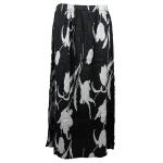 Skirts - Magic Crush - Satin - White Tulips on Black