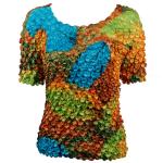 Leaves - Turquoise-Green-Copper