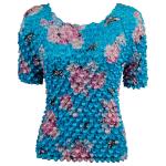 Butterfly Floral on Sky Blue