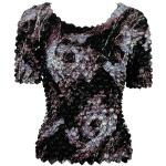 Brushstrokes Black-Purple
