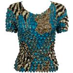 Zebra Aqua-Brown