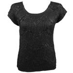 Surf Crush - Cap Sleeve - Black