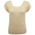 Surf Crush - Cap Sleeve - Ivory