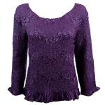 Surf Crush - Three Quarter Sleeve - Grape