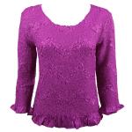 Surf Crush - Three Quarter Sleeve - Orchid