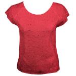 Flower Crush - Cap Sleeve - Bayberry