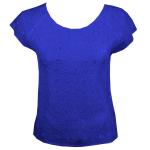 Flower Crush - Cap Sleeve - Royal