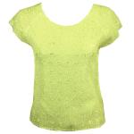 Flower Crush - Cap Sleeve - Light Green