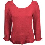 Flower Crush - Three Quarter Sleeve - Bayberry