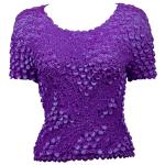Pinpoint Coin - Short Sleeve - Purple