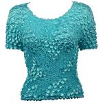 Pinpoint Coin - Short Sleeve - Turquoise