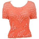 Pinpoint Coin - Short Sleeve - Salmon