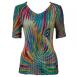 Rainbow Swirl on Ivory Rainbow Swirl on Ivory