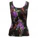 Black-Purple Floral