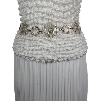 Belts - Flower - Ivory