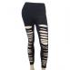 Ripped Leggings - Black