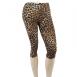 Capri Leggings - Leopard