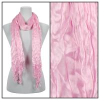Scarves - Crinkle 3081 - Baby Pink
