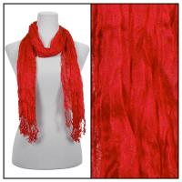 Scarves - Crinkle 3081 - Red
