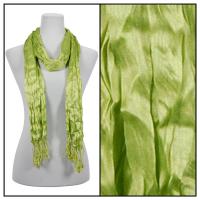 Scarves - Crinkle 3081 - Green Apple