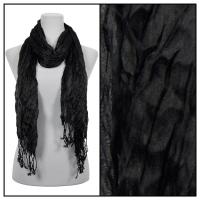 Scarves - Crinkle 3081 - Black