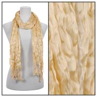 Scarves - Crinkle 3081 - Gold
