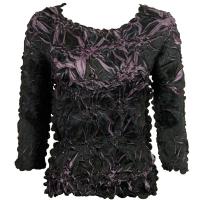 Origami - Queen Three Quarter Sleeve - Black - Lilac