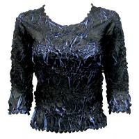 Origami - Queen Three Quarter Sleeve - Black - Periwinkle