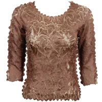 Origami - Queen Three Quarter Sleeve - Mocha - Beige