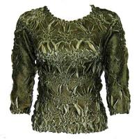 Origami - Queen Three Quarter Sleeve - Olive - Light Green