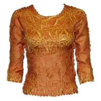 Origami - Queen Three Quarter Sleeve - Pumpkin - Gold