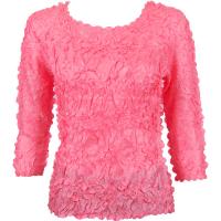 Origami - Queen Three Quarter Sleeve - Solid Coral Pink